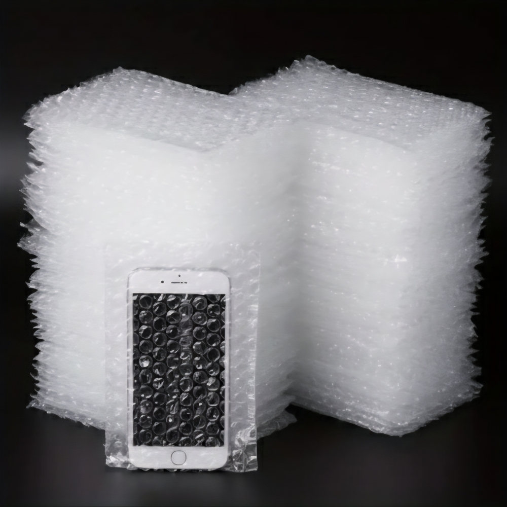 10 Pk Clear Bubble Wrap Pouches